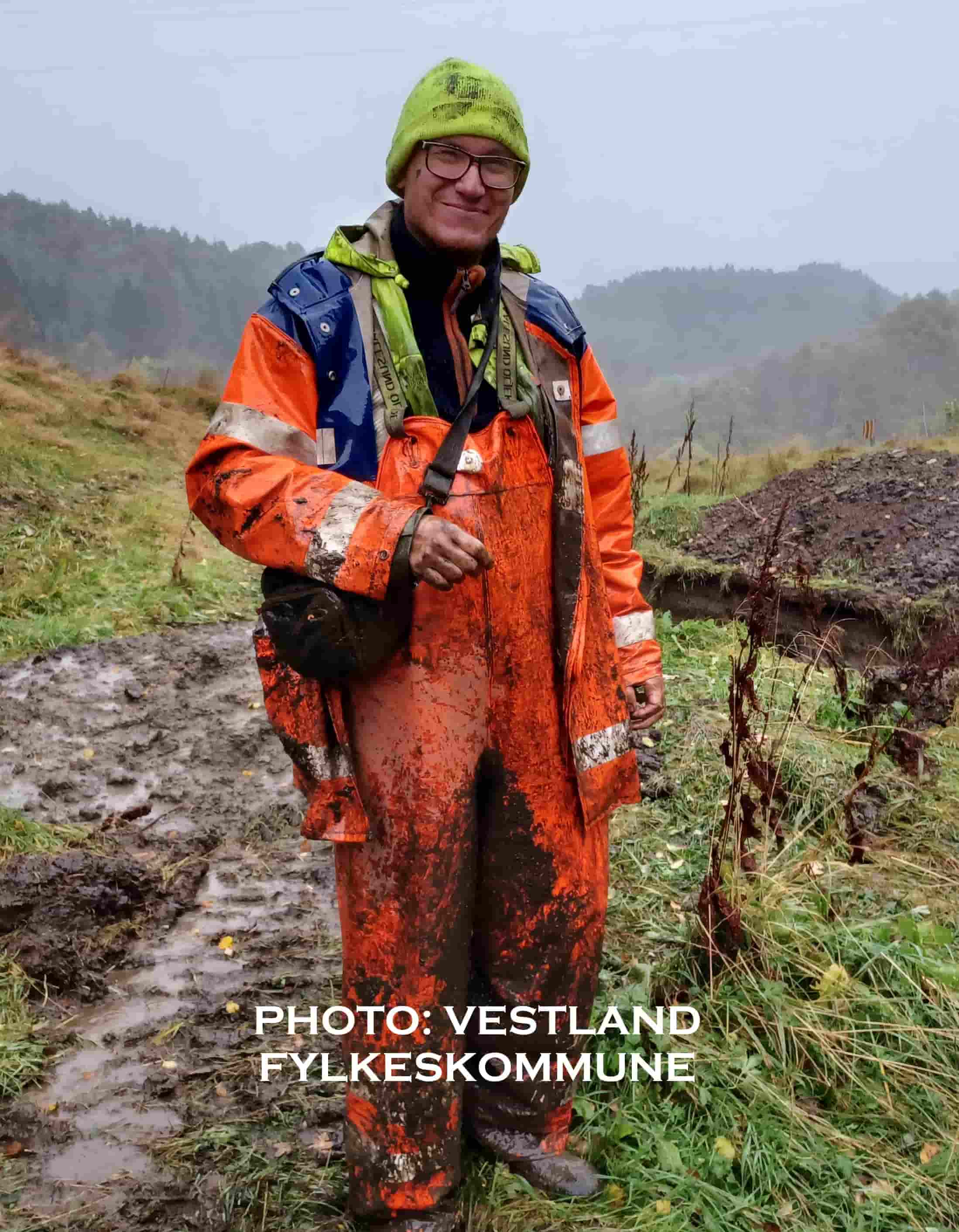 Archaeological dig: mudman